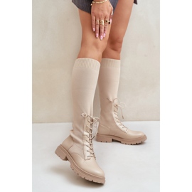 Model 68129 Bež čizme 1