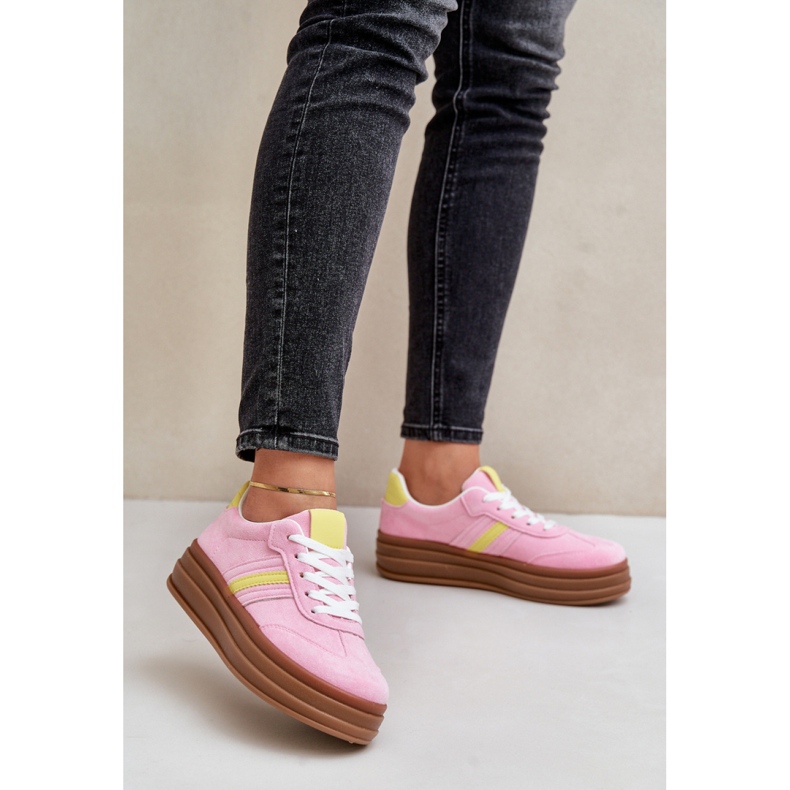 Sportske cipele Model PC2802 Pink ružičasta 1