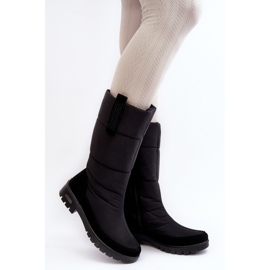 Progress PROGJ-22-136 Crne čizme za snijeg crna 1