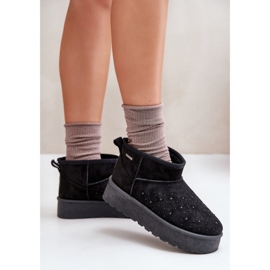 Big Star OO274A105 Crne čizme za snijeg crno 1