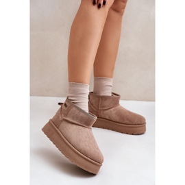 Big Star OO274A100 Bež čizme za snijeg 1