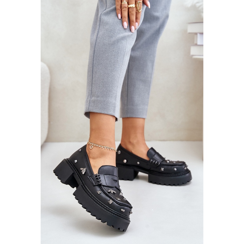 Cipele Model Da MR880-102 Crna Koža crno 1