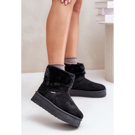 Big Star OO274A108 Crne čizme za snijeg crna 1