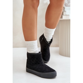 Big Star OO274A522 Crne čizme za snijeg crno 1