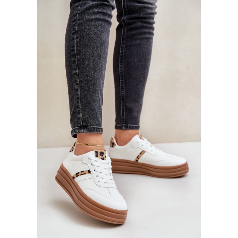 Sportske cipele Model PC2802 White Leopard bijela 1