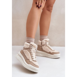 Lee Cooper LCJ-24-47-3146 Bež sportske cipele 1