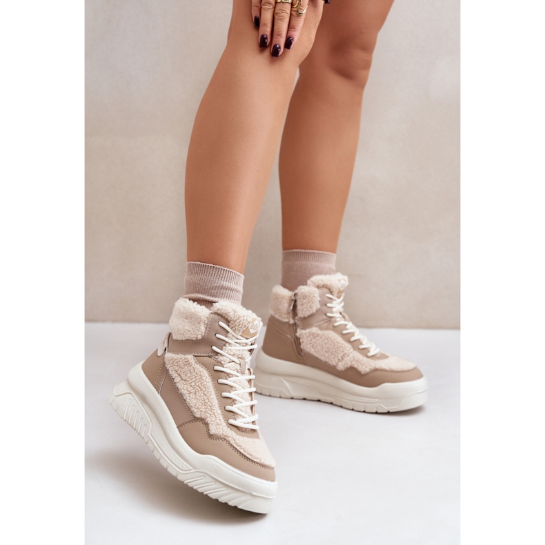 Lee Cooper LCJ-24-47-3146 Bež sportske cipele 1