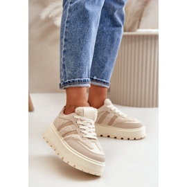 Sportske cipele Model 24886 Bež 1