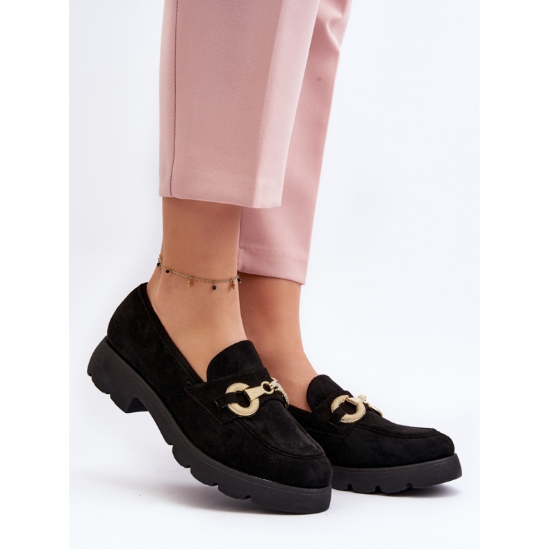 Mokasine Model 8716 Crne crna 1