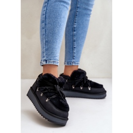 Čizme za snijeg Model DFSH370011 Crne crna 1