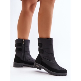 Progress PROGJ-21-16 Crne čizme za snijeg crno 1