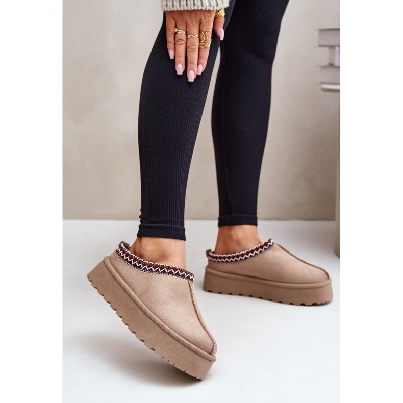 Čizme za snijeg Model VL242P Svijetlo bež 1