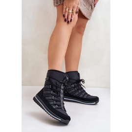 Progress PROGJ-20-02 Crne čizme za snijeg crna 1