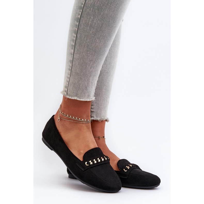 Mokasine Model 9988-73 Crne crna 1