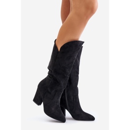 Čizme Model MP401-1 Crne crno 1