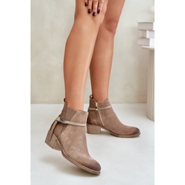 Zazoo 60478 Bež gležnjače 1