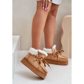 Model 20209-4B Camel čizme za snijeg smeđa 1