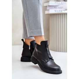 Čizme Model 24BT15-7459 Crne crna 1