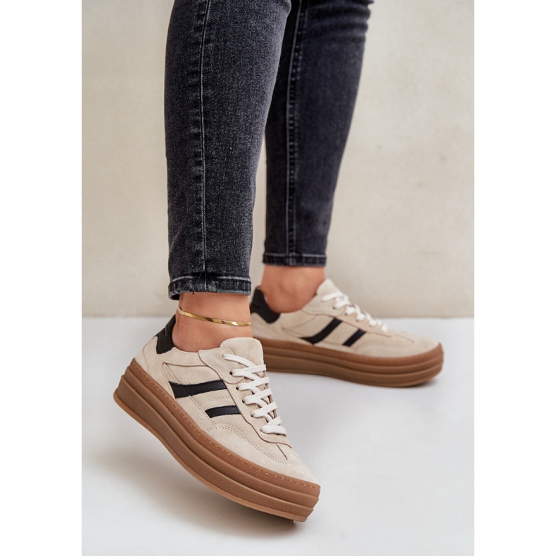 Zazoo N1176 Bež sportske cipele 1