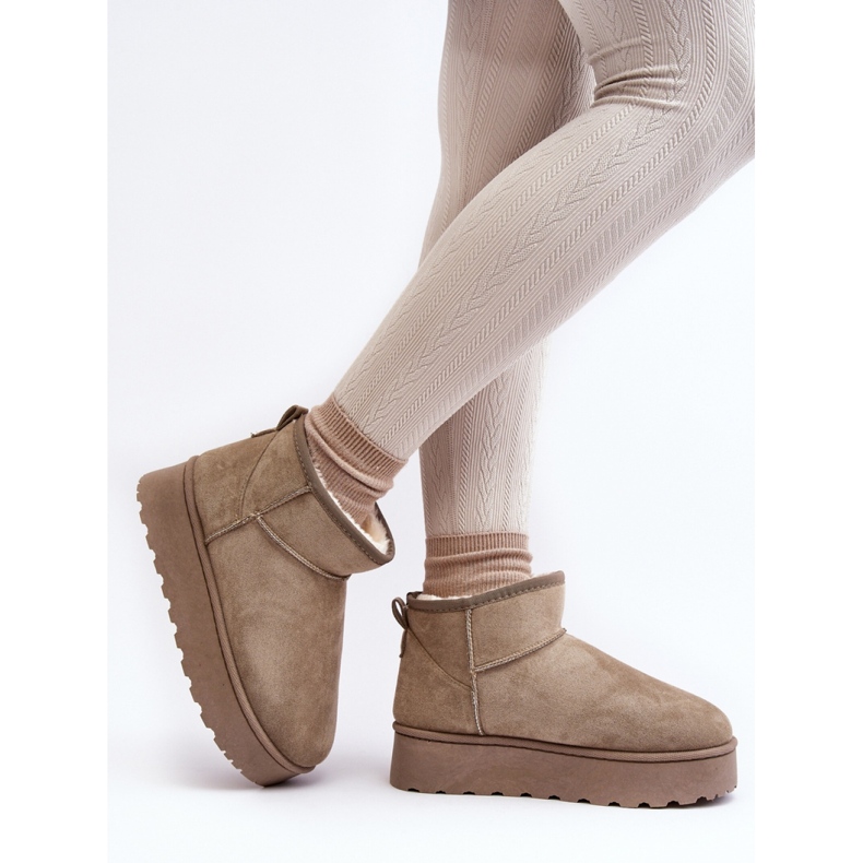 Čizme za snijeg Model 20216-4D Green zelena 2