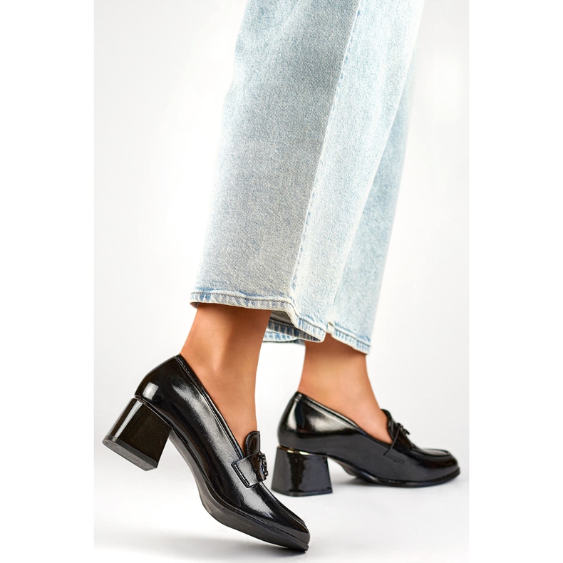 Pumpice mokasine Model GD-FL475B crne crna 1