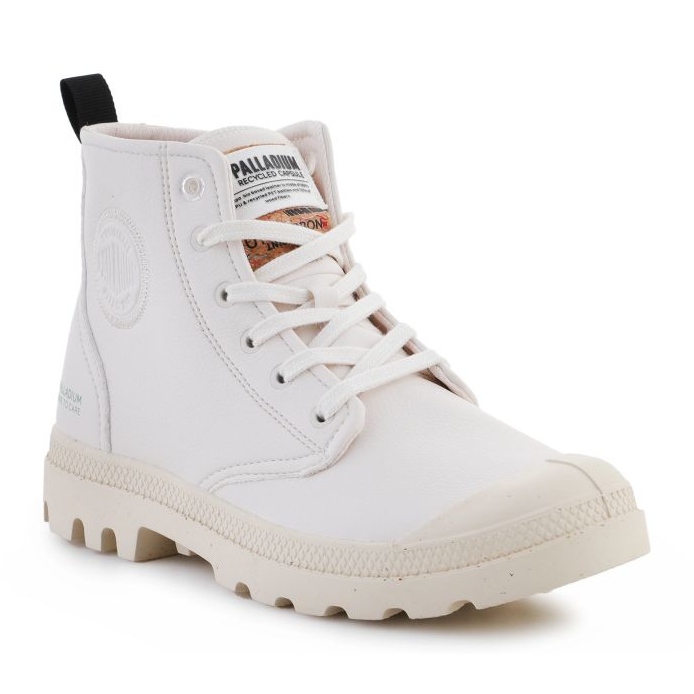 Cipele Palladium Pampa Hi Re Vegan Lth 74378-116-M bijela 1