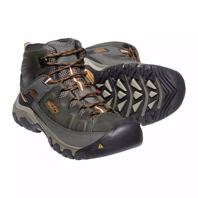 Trekking cipele Keen Targhee Iii Mid Wp KE-1017787 sive siva 1