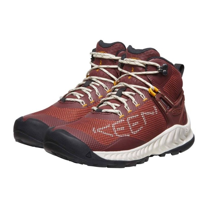KEEN Nxis Evo Mid Wp Trekking cipele KE-1027793 crvena 2