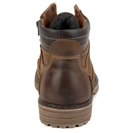 ABIS Tople muške cipele 197 smeđe smeđa 1