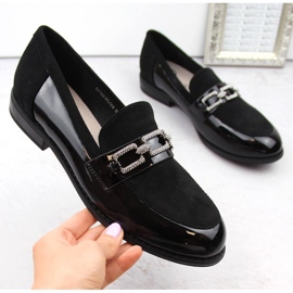 Filippo W PAW544 crne cipele s kubičnim cirkonijem crna 1