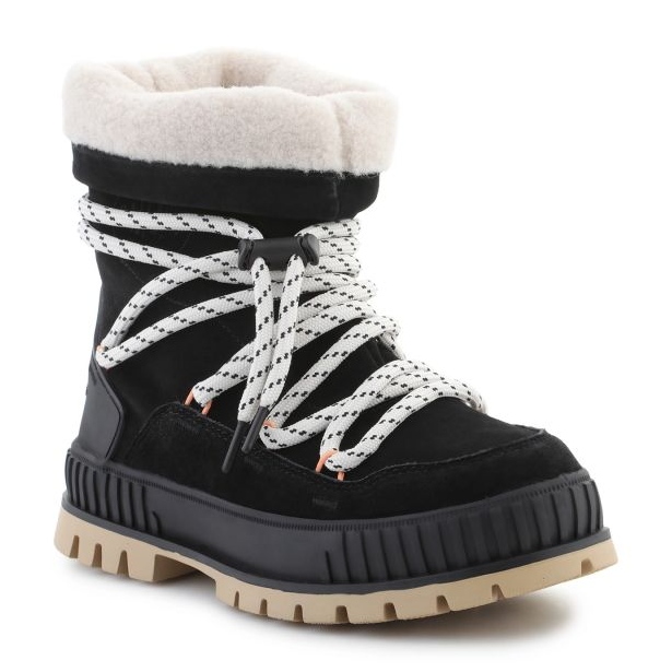 Palladium Pallashock Hiver 94349-008-M ženske čizme za snijeg, crne crno 1