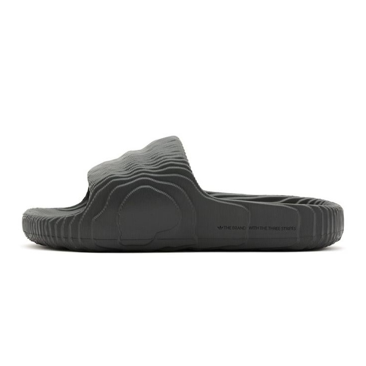 Muške adidas Adilette 22 Grey Five lifestyle japanke, moderne za ljeto, crne (HP6522) siva 1