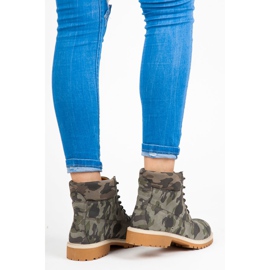 Mckeylor Ženske camo trappers zelena 2