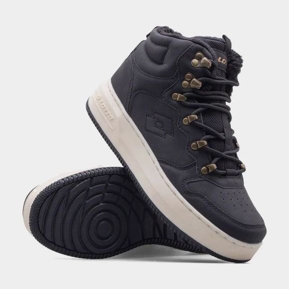 Unisex zimske cipele Lotto Jalana Pf Fur 2400390W-1112 crne crno 1