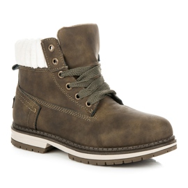 Ideal Shoes Zeleni lovci zelena 1