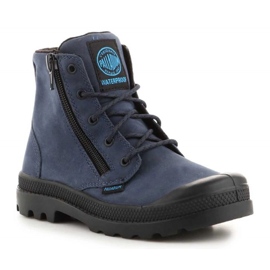 Cipele Palladium Pampa Hi Lea Gusset Jr 52744-432 plava 1