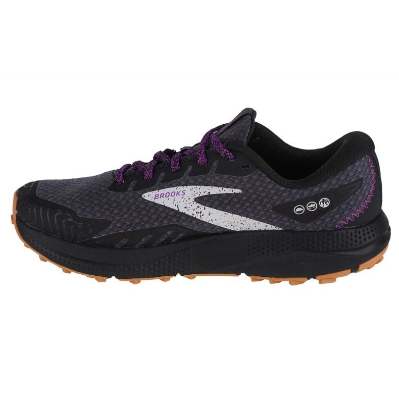Brooks Divide 4 Gtx 1203931B073 tenisice za trčanje crne crno 1