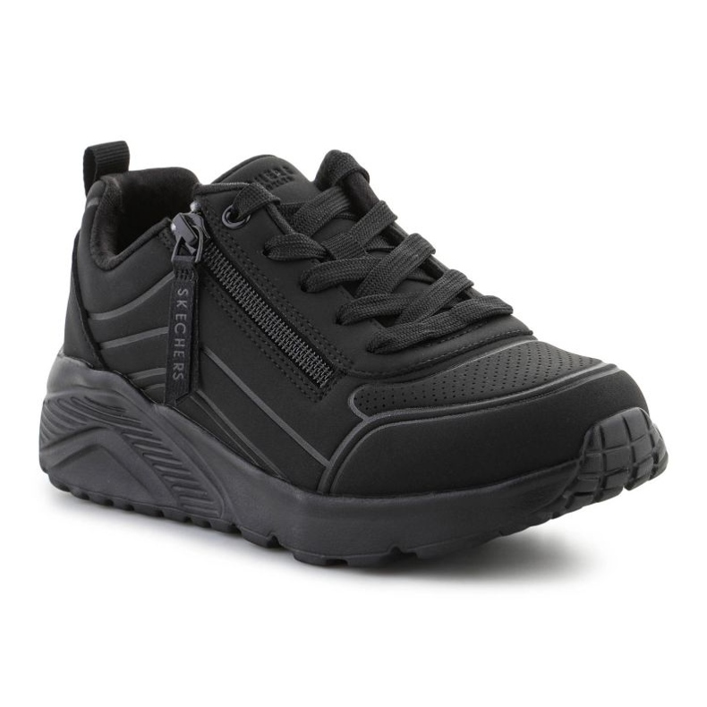 Skechers Uno Lite Easy Zip 310387L-BBK cipele crne crna 1