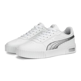 Puma Carina 2.0 Space Metallics 389387-02 cipele, bijele bijela 1