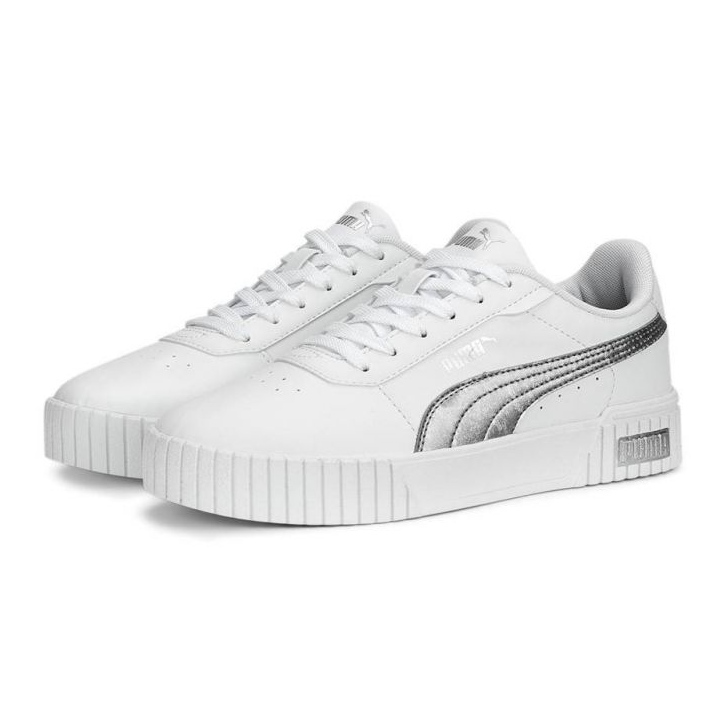 Puma Carina 2.0 Space Metallics 389387-02 cipele, bijele bijela 1