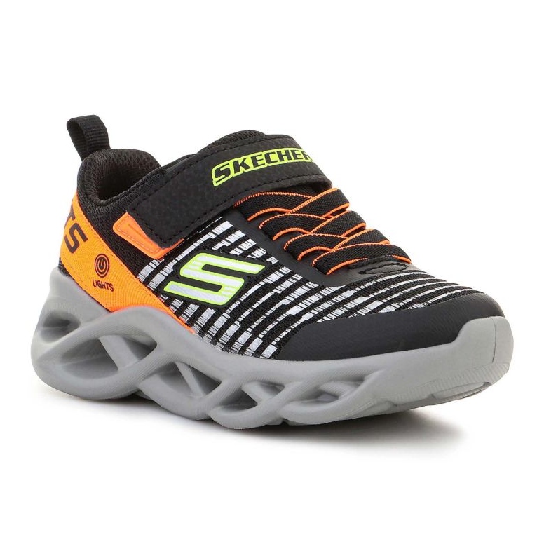 Skechers S Lights 401650L-BKOR cipele crna 1