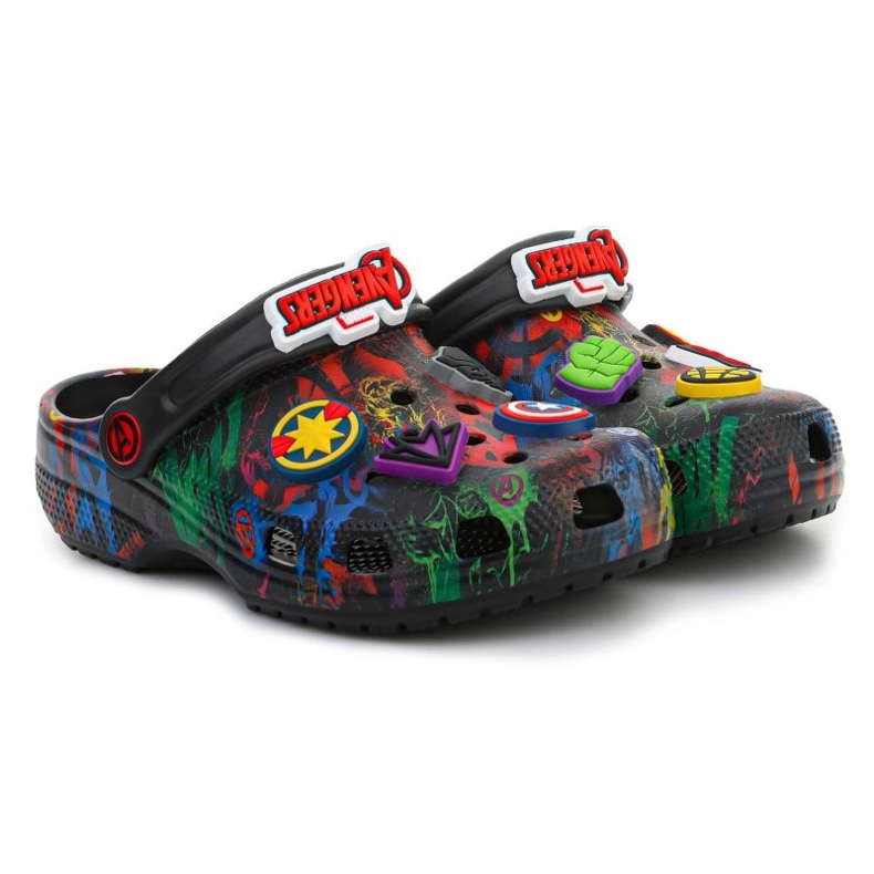 Crocs Classic Marvel Avengers dječja klompa 207721-001 crna 1