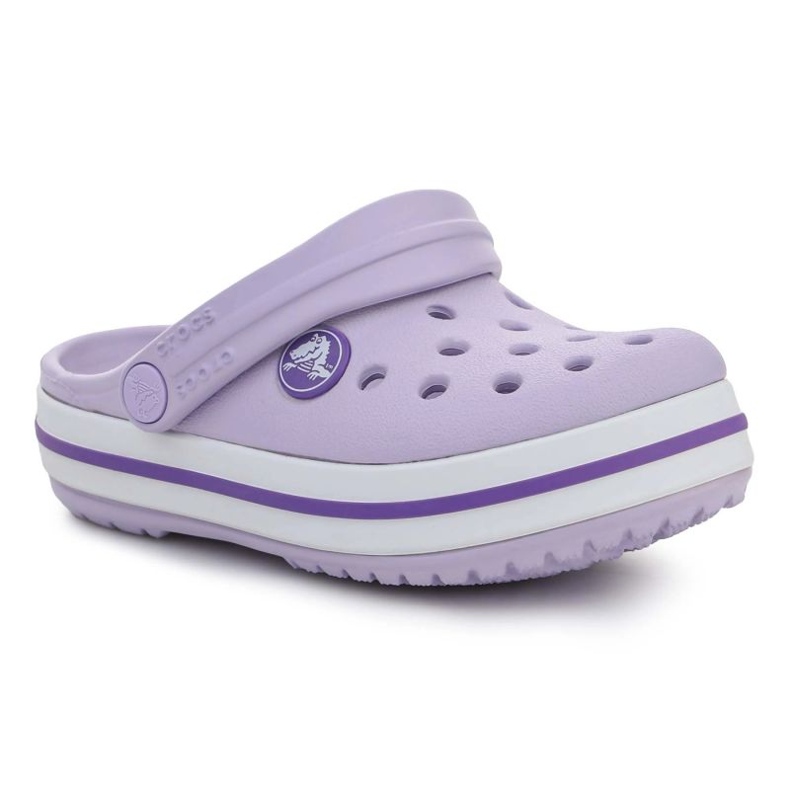 Crocs Crocband dječja klompa T 207005-5P8 ljubičasta 1