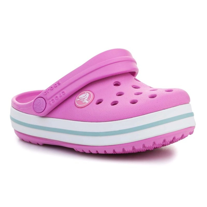 Crocs Crocband dječja klompa T 207005-6SW ljubičasta 1