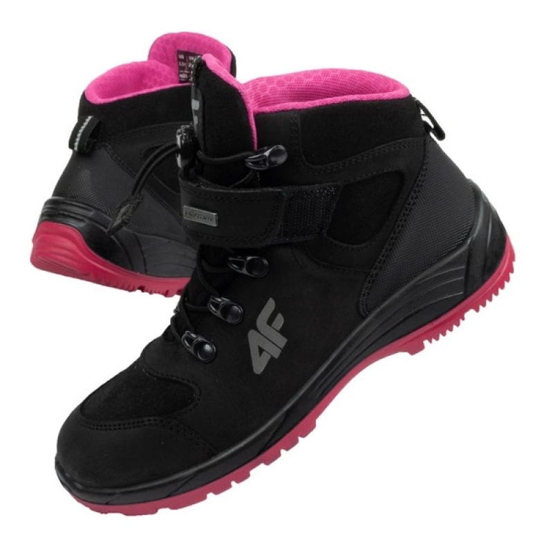 4F cipele za planinarenje HJZ21-JOBMW251 21S crno 1