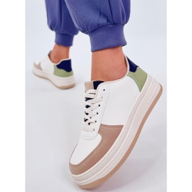 Ženske bijele kaki sportske tenisice bijela 1