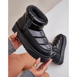 Niske čizme za snijeg s debelim potplatom D.Franklin DFSH371011 Crna crno 2