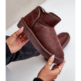 Ženske čizme za snijeg s platformom D.Franklin DFSH370010 Čokolada smeđa 2