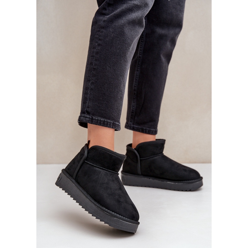 Ženske čizme za snijeg s platformom D.Franklin DFSH370010 crne crna 2