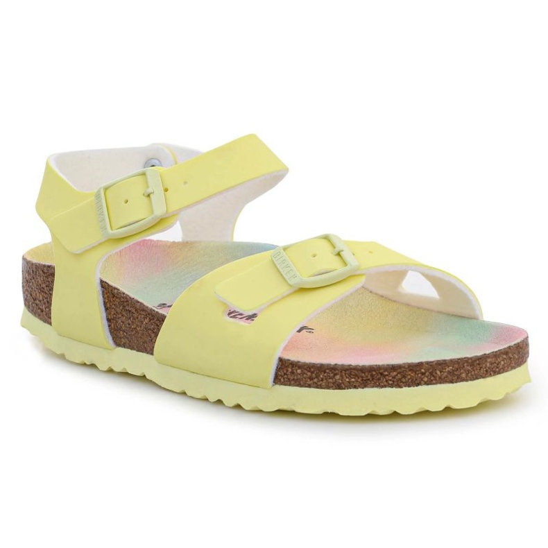 Birkenstock Rio dječje sandale Candy Ombre žute 1022220 žuta boja 1